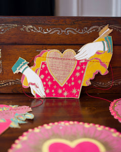 Hearts Sewn Garland