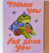 Load image into Gallery viewer, Thank You for Being You Card
