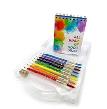 Load image into Gallery viewer, SNIFTY - COLORBRUSH ON THE GO - watercolor 
pencil/paintbrush kit
