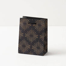 Load image into Gallery viewer, Paper Source Wholesale - Gold Starburst Gift Bag: Small
