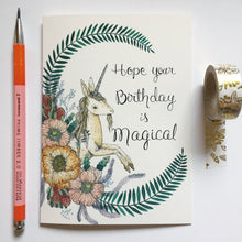 Load image into Gallery viewer, Magical Birthday Greeting Card
