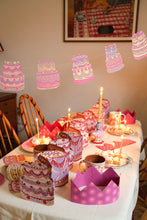Load image into Gallery viewer, East End Press - BIRTHDAY CAKE CONCERTINA GARLAND
