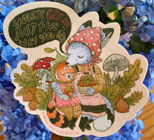 Load image into Gallery viewer, Marika Paz Illustration - You're Great Sticker
