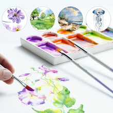 Load image into Gallery viewer, Artify - ARTIFY 9 PCS Travel Watercolor Brushes for Beginners &amp; Pros: 9 PCS Camellias
