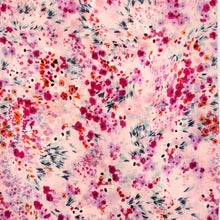 Load image into Gallery viewer, Summer colour Mimosa flower prints on medium weight scarf
