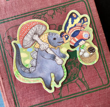 Load image into Gallery viewer, Marika Paz Illustration - Kaiju Mushroom Sticker
