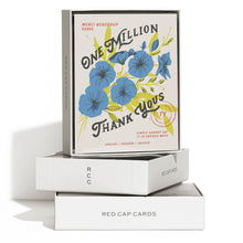 Load image into Gallery viewer, One Million thank you greeting card: Singles
