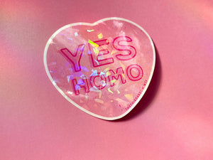 Yes Homo vinyl sticker