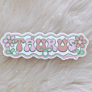 Zodiac Sticker (Colorful), All Signs