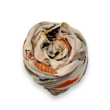 Load image into Gallery viewer, Cats wearing hats print scarf
