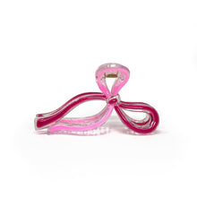 Load image into Gallery viewer, Two Tone Ribbon Bow Hair Claw Clip
