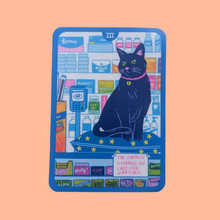 Load image into Gallery viewer, The Empress Waterproof Vinyl Sticker — Cornerstore Tarot | 2.5"x3.5" | Christina Hu
