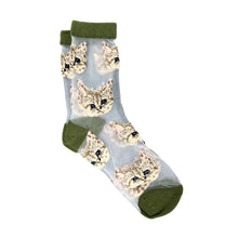 Load image into Gallery viewer, Cat Mesh Socks
