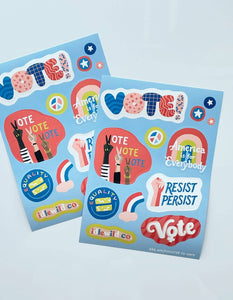 SALE - Vote Sticker Sheets