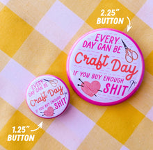 Load image into Gallery viewer, Mind Your Own Fucking Uterus (Button or Magnet!): Pin / 1.25"
