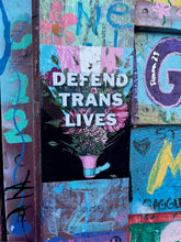 Load image into Gallery viewer, Defend Trans Lives Sticker
