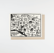 Load image into Gallery viewer, Oakland Map Card
