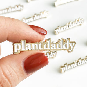 Plant Daddy Lapel Pin | Spring + Garden Gift