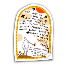 Load image into Gallery viewer, RANI BAN CO - WHILE BIRDS SING ABOVE OUR HEADS Sticker
