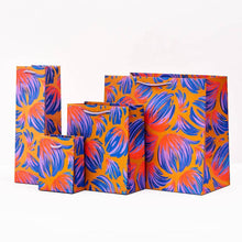 Load image into Gallery viewer, Paper Source Wholesale - Floral Feather Gift Bag: Small
