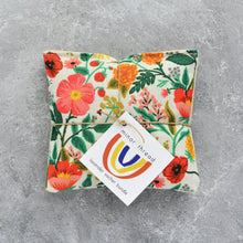 Load image into Gallery viewer, Lavender Sachet Bundle Poppy Fields in Cream Botanical Flora
