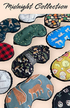 Load image into Gallery viewer, Little Man - MIDNIGHT COLLECTION / Sweet Dream Sleep Mask / Blue Tigers
