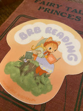Load image into Gallery viewer, Marika Paz Illustration - BRB Reading Sticker
