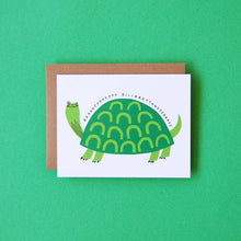 Load image into Gallery viewer, Turtle - Birthday Card
