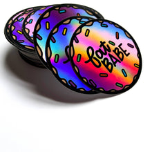 Load image into Gallery viewer, Fat Babe Holographic Sticker
