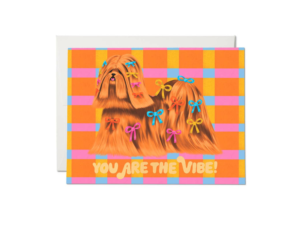 You are the vibe greeting card