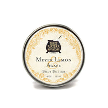 Load image into Gallery viewer, Soap Cauldron - Body Butter Meyer Lemon &amp; Agave: 4 oz.
