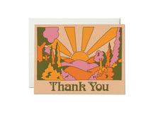 Load image into Gallery viewer, Sunrise Thank You thank you greeting card
