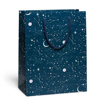 Load image into Gallery viewer, Red Cap Cards - Moon and Stars gift bags: Medium
