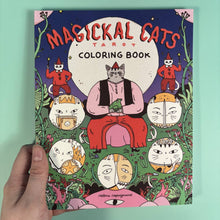 Load image into Gallery viewer, Microcosm Publishing &amp; Distribution - Magickal Cats Tarot Coloring Book
