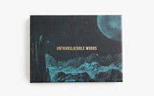 Load image into Gallery viewer, Untranslatable Words Card Set, Word Enthusiast Gift
