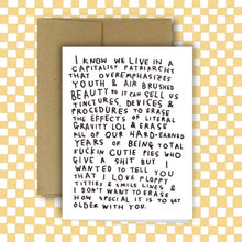 Load image into Gallery viewer, RANI BAN CO - I DON'T WANT TO ERASE Greeting Card

