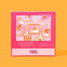 Load image into Gallery viewer, Pezel Puzzles - 🍕 Pie in the Sky 🍕 | 500 Piece Jigsaw Puzzle w/ Canvas Bag
