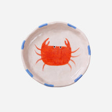 Load image into Gallery viewer, ChagoArt - Crab Trinket Tray-Ceramic Trinket Ring Dish-Jewelry Tray
