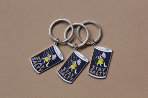 Stay Salty Enamel Keychain