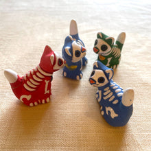 Load image into Gallery viewer, Ceramic Skelly Kitten - Small
