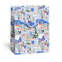 Load image into Gallery viewer, Red Cap Cards - Holiday Gnomes gift bags: Medium
