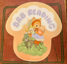 Load image into Gallery viewer, Marika Paz Illustration - BRB Reading Sticker
