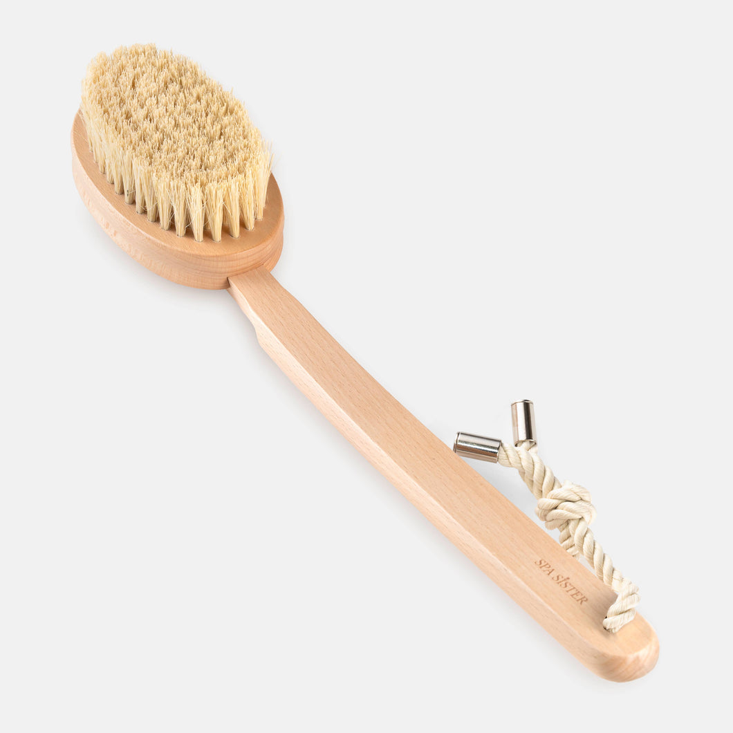 Bath Accessories Company - Long Handle Sisal Body Brush