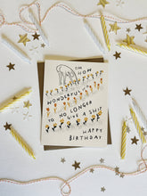 Load image into Gallery viewer, RANI BAN CO - HOW WONDERFUL IT IS TO NO LONGER GIVE A SHIT Birthday Card
