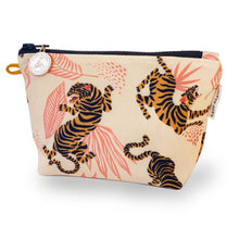 Load image into Gallery viewer, Lady Alamo - Little Zip Tiger Blush: 7.75&quot; W x 4.25&quot; H x 2.25&quot; D
