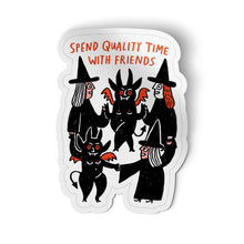 Load image into Gallery viewer, Badge Bomb - Witch Friends Sticker by Gemma Correll
