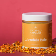 Load image into Gallery viewer, Untamed Naturals - Calendula &amp; Lavender Balm, Soothing Multi-Purpose Salve: 2 oz Tin
