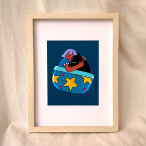 Alice Yang - Sleeping Cat 8x10 Print