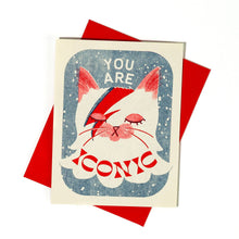 Load image into Gallery viewer, Bromstad Printing Co. - You Are Iconic - Risograph Greeting Card
