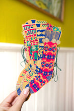 Load image into Gallery viewer, Festive Stockings Sewn Garland
